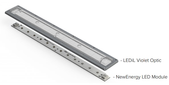 Infographic - New Energy Luminus UV-C Linear LED Modules